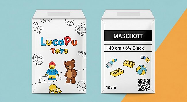 📩 Renkli Torba Zarf Baskı