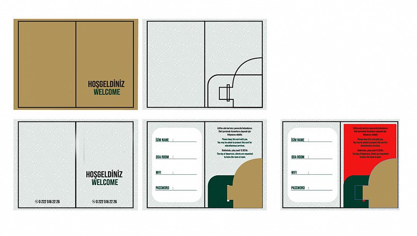 Otel Kart Kabı Baskı