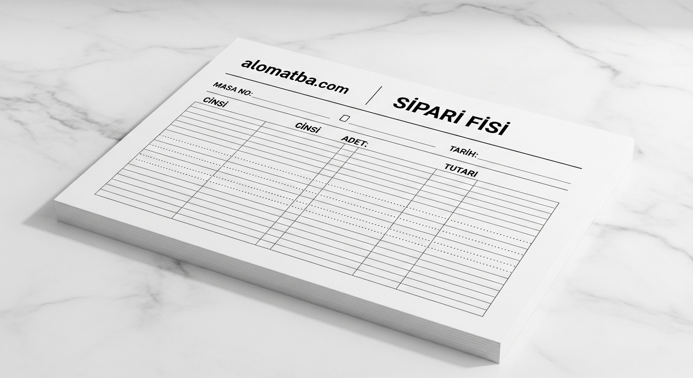 🧾 Sipariş Fişi