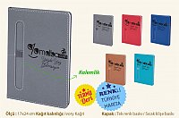 Kapak Baskılı Deri Ajanda (17x24 Cm) kod:110