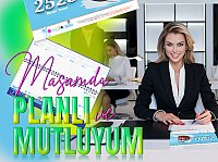 Masa Takvimi Haftalık Karton Kapak (Küçük Boy: 31x11 Cm)