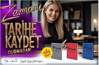 Kapak Baskılı Deri Ajanda(17x24 Cm) kod:111