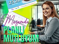 Masa Takvimi Haftalık Karton Kapak (Küçük Boy: 31x11 Cm)