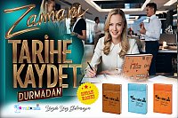 Kapak Baskılı Hediyelik Deri Cep Ajanda(9x14 Cm) kod:120