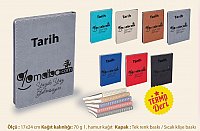 🎯Gizli Spiralli Deri Ajanda Kapak Baskı (17x24 Cm) kod:102