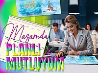 Kod 73 Masa Takvimi Haftalık (Büyük Boy 33x16 Cm