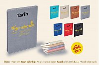 🎯Gizli Spiralli Deri Ajanda Kapak Baskı (17x24 Cm) kod:102